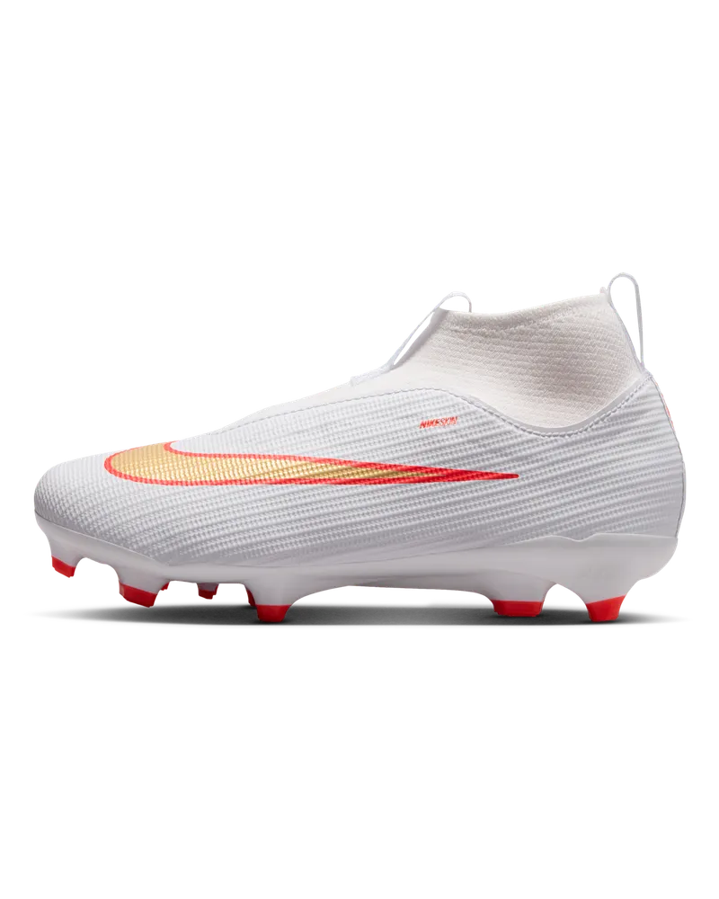 Nike Jr. Mercurial Superfly 11 Academy High-Top-Fußballschuh für verschiedene Böden (kleinere Kinder) - Weiß Weiß