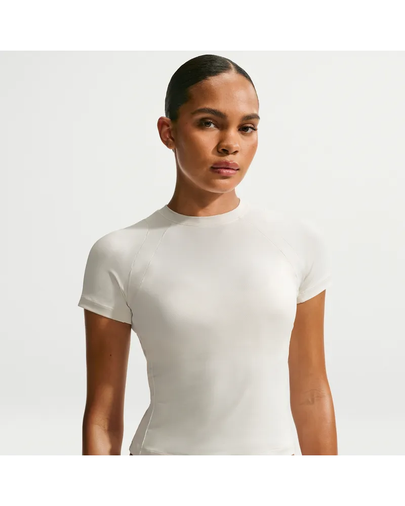 Nike SKIMS Airy Baby-T-Shirt für Damen - Weiß Weiß