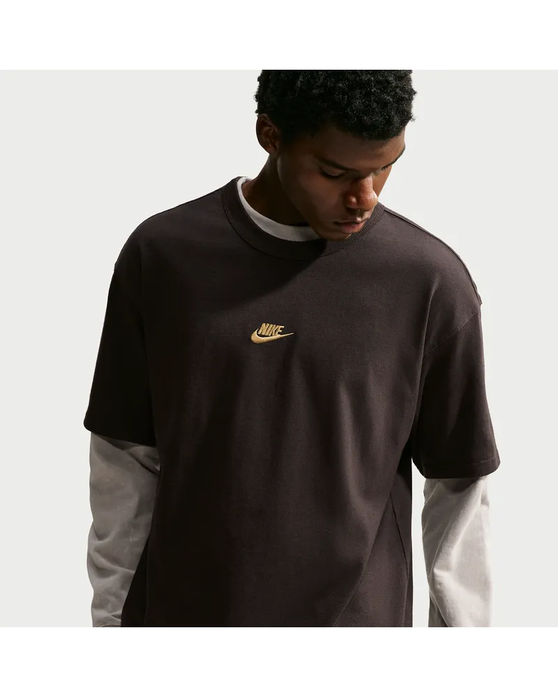 Nike Premium Essentials T-Shirt (Herren) - Braun Braun
