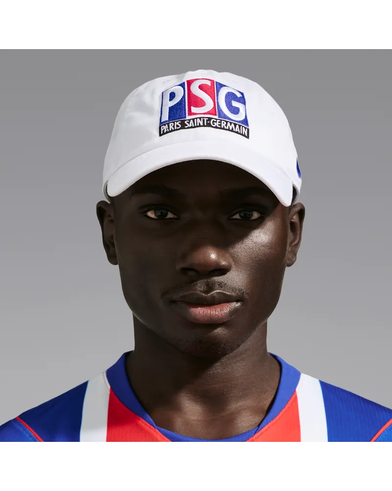Nike Paris Saint-Germain 25/26  Club Cap - Weiß Weiß