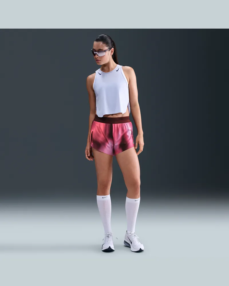 Nike AeroSwift "Faith Kipyegon" Dri-FIT ADV Laufshorts mit mittelhohem Bund und Innenslip (Damen, ca. 7,5 cm) - Lila Lila