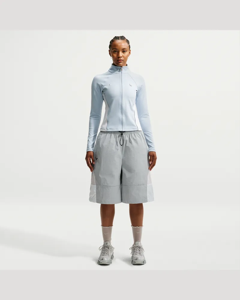 Nike Damen-Webshorts - Grau Grau