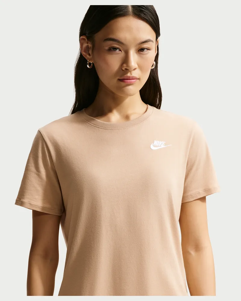 Nike Club Essentials Damen-T-Shirt - Braun Braun