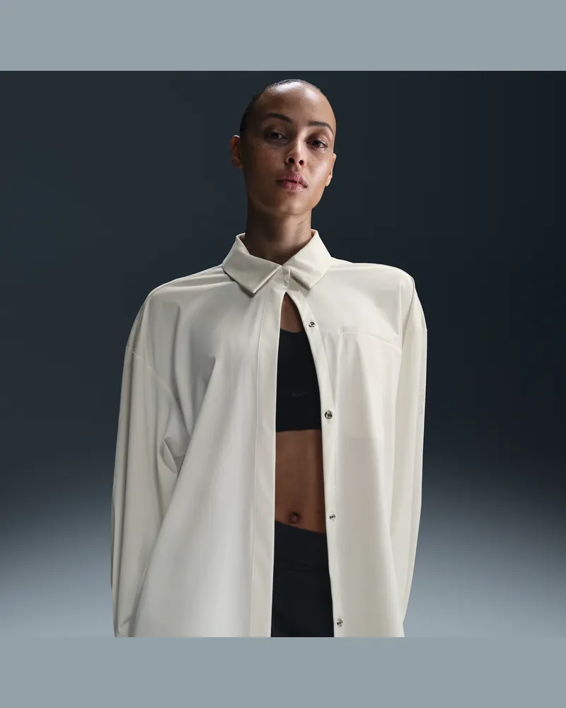 Nike 24.7 PerfectStretch Oversize-Longsleeve mit Dri-FIT-Technologie (Damen) - Weiß Weiß