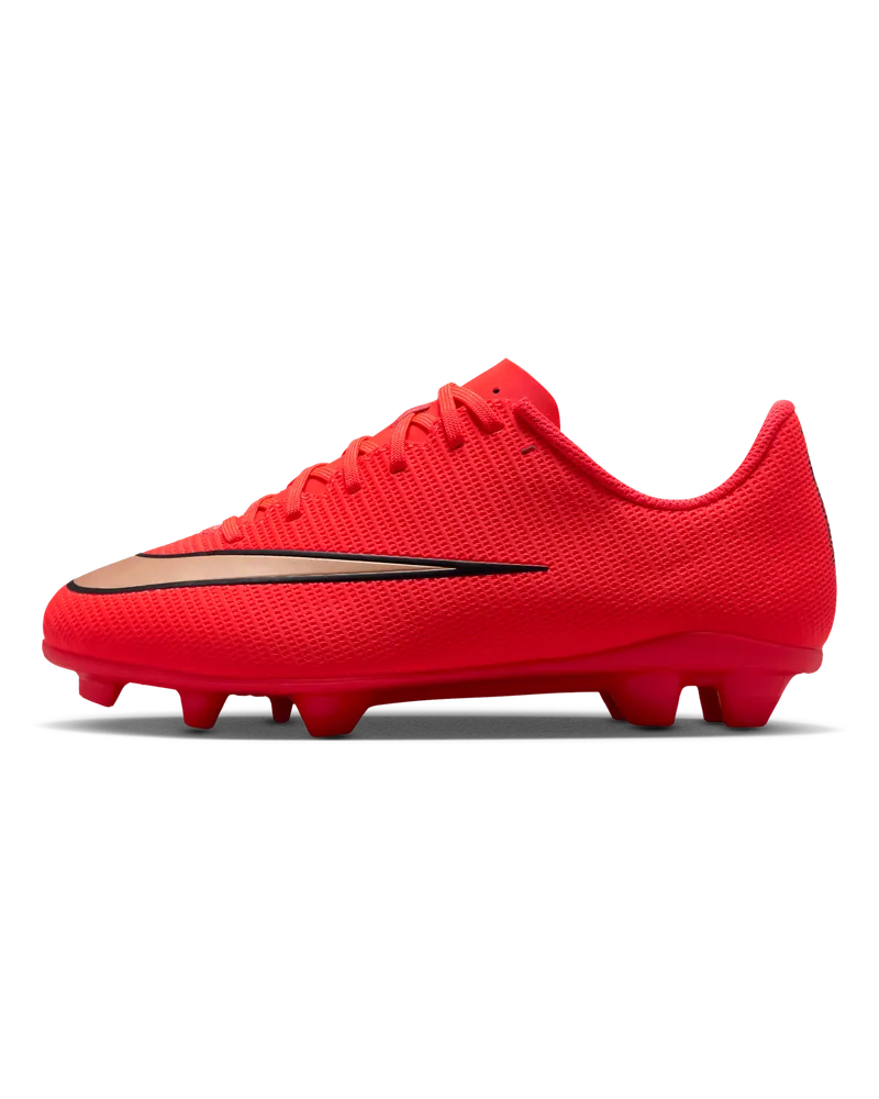 Nike Jr. Mercurial Vapor 17 Club Low Top-Fußballschuh für verschiedene Böden (ältere Kinder) - Rot Rot