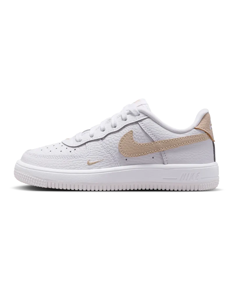 Nike Force 1 Low Schuh (jüngere Kinder) - Weiß Weiß