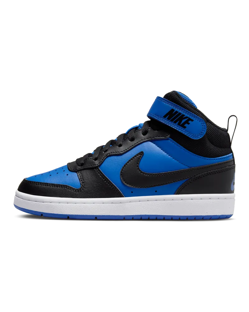 Nike Court Borough Mid 2 Schuh für ältere Kinder - Blau Blau