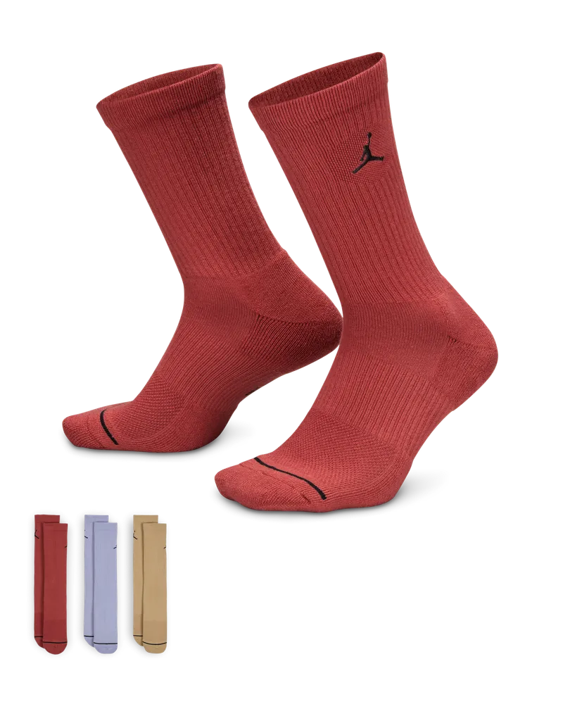 Jordan Crew-Socken für jeden Tag (3 Paar) - Multi-Color Multi-color