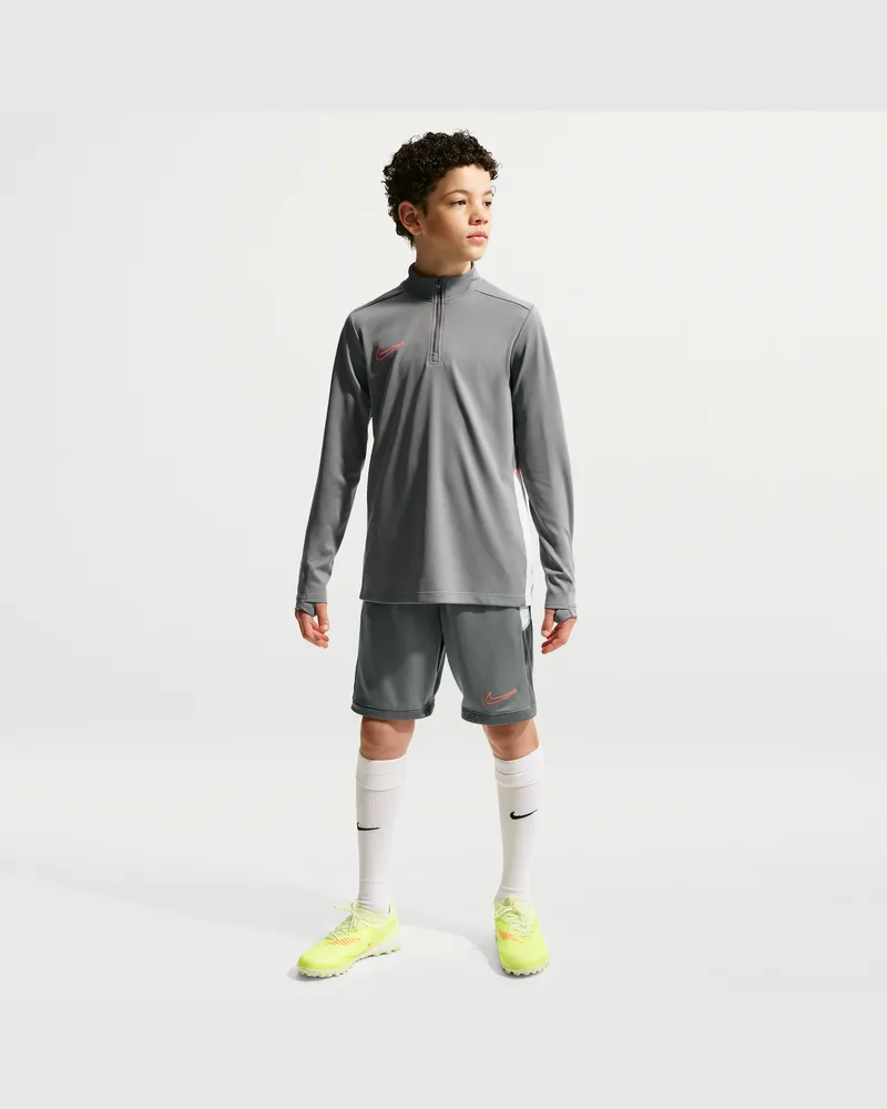 Nike Academy Dri-FIT Fußball Shorts aus Webmaterial (ältere Kinder) - Grau Grau