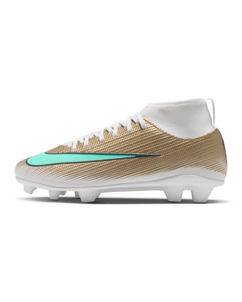 Nike Jr. Mercurial Superfly 11 Club „Kylian Mbappé“ High-Top-Fußballschuh für verschiedene Böden (jüngere Kinder) - Braun Braun