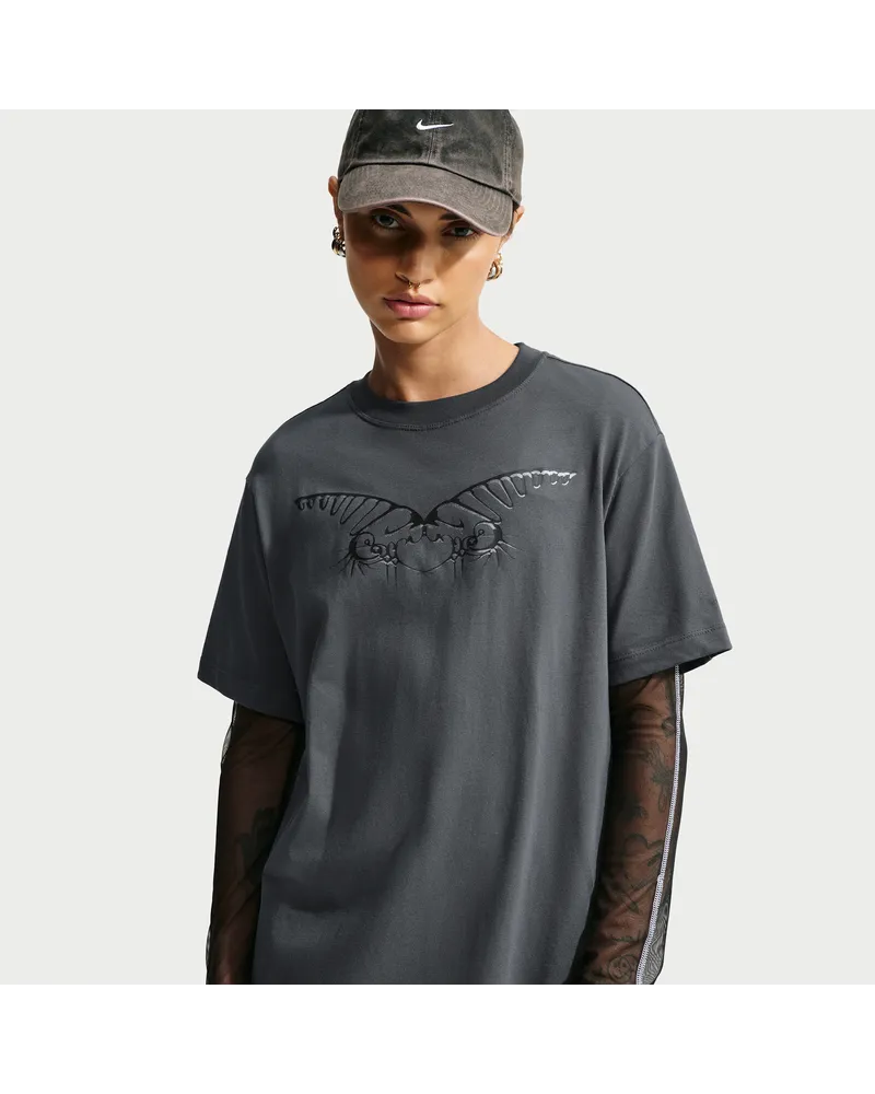 Nike T-Shirt (Damen) - Grau Grau