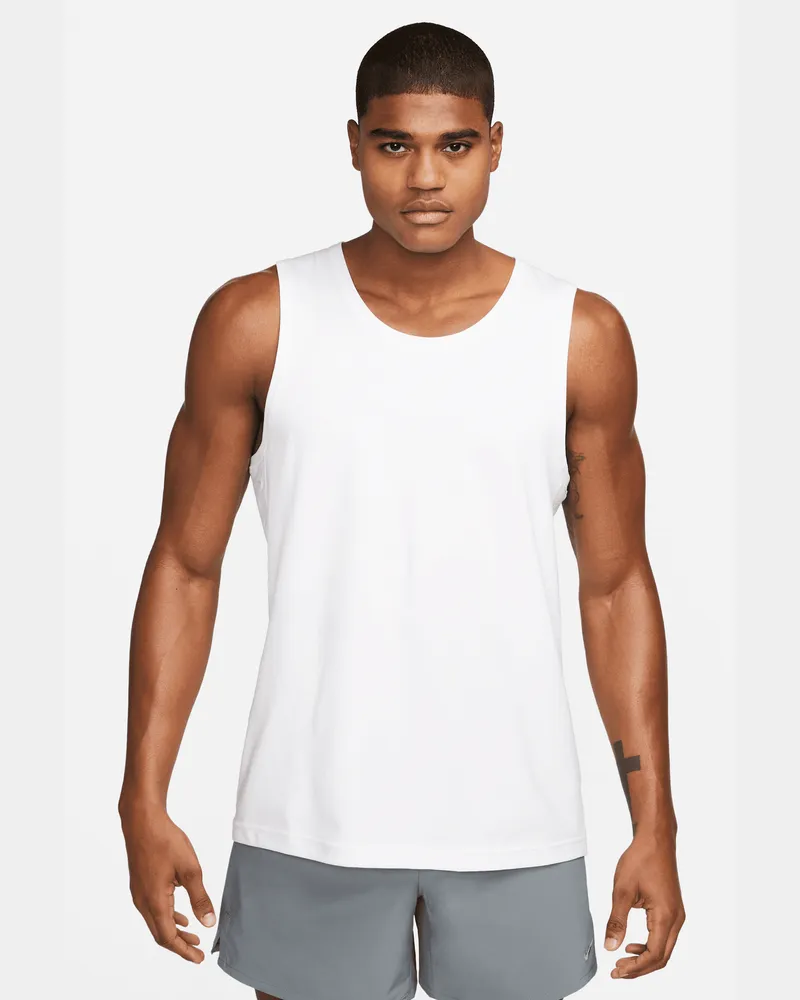 Nike Primary vielseitiges Dri-FIT-Tanktop für Herren - Weiß Weiß