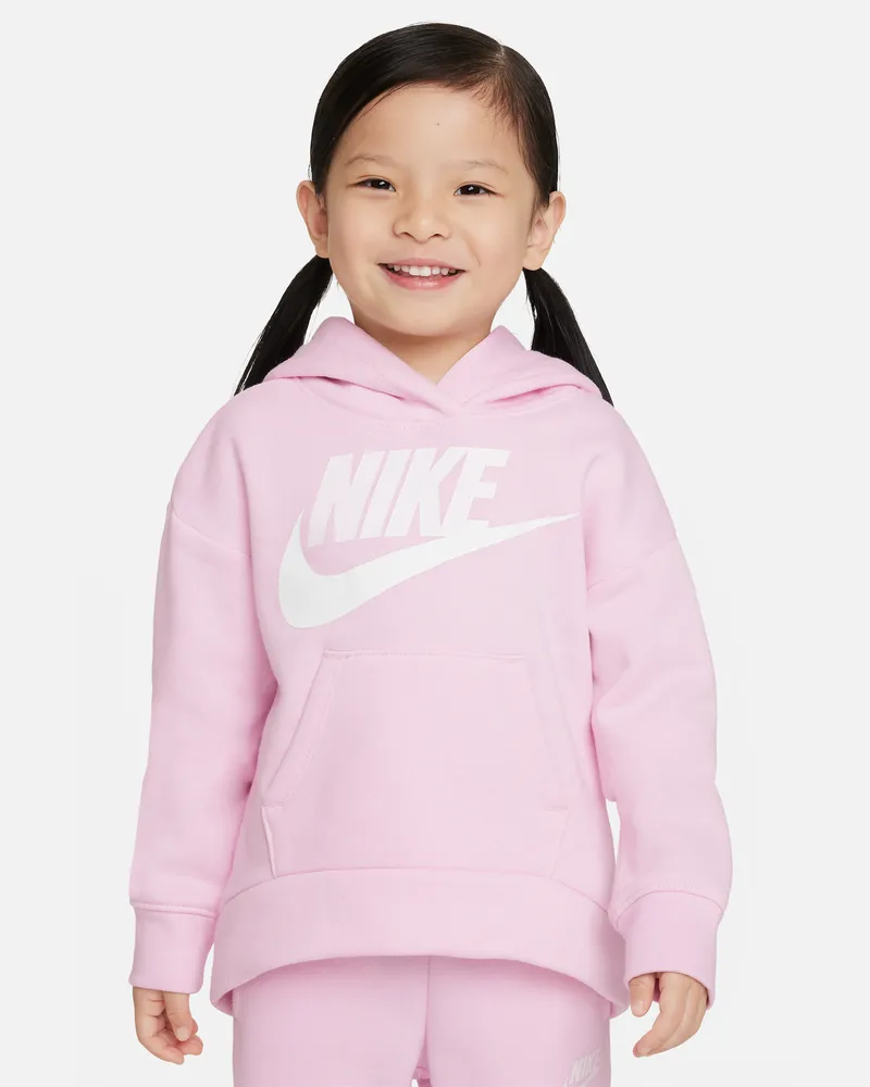 Nike Club Fleece Hoodie für jüngere Kinder - Pink Pink