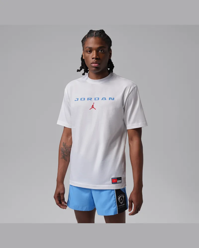 Jordan Brooklyn T-Shirt mit Grafik (Herren) - Weiß Weiß