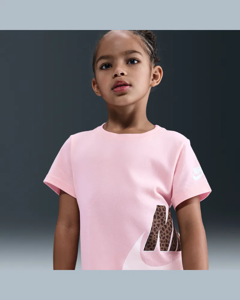 Nike Wild Warmth T-Shirt mit Grafik (jüngere Kinder) - Pink Pink