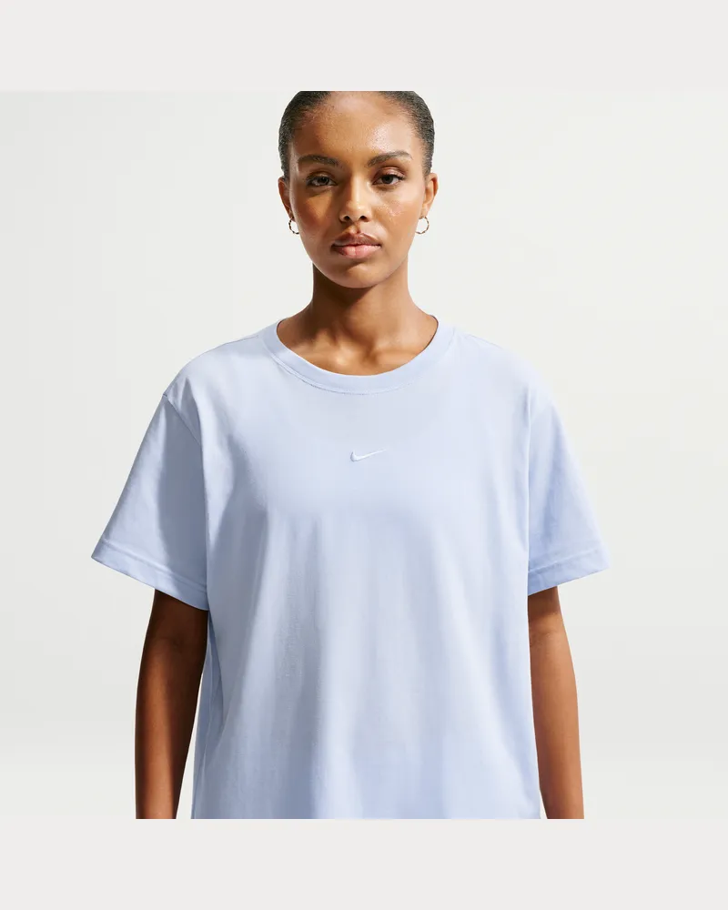 Nike Classic Oversize-T-Shirt (Damen) - Blau Blau