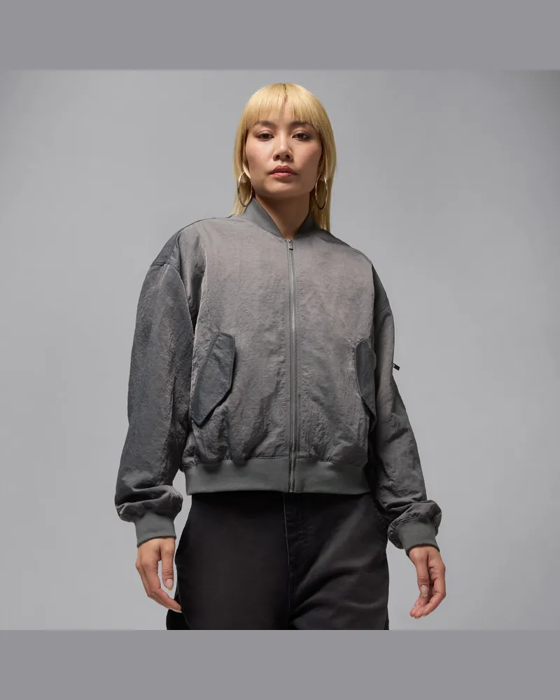 Jordan Flight Renegade Damenjacke - Grau Grau
