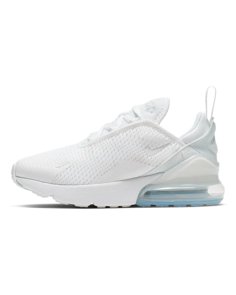 Nike Air Max 270 Schuh für jüngere Kinder - Weiß Weiß