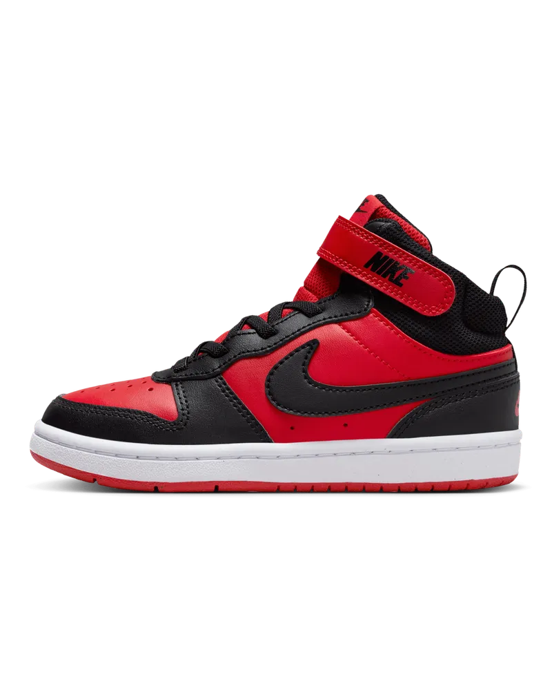 Nike Court Borough Mid 2 Schuh für jüngere Kinder - Rot Rot