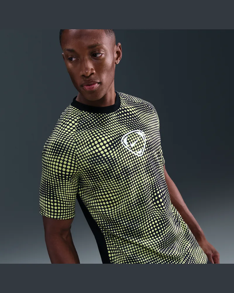 Nike Academy+ Dri-FIT Kurzarm-Fußballoberteil (Herren) - Grün Grün