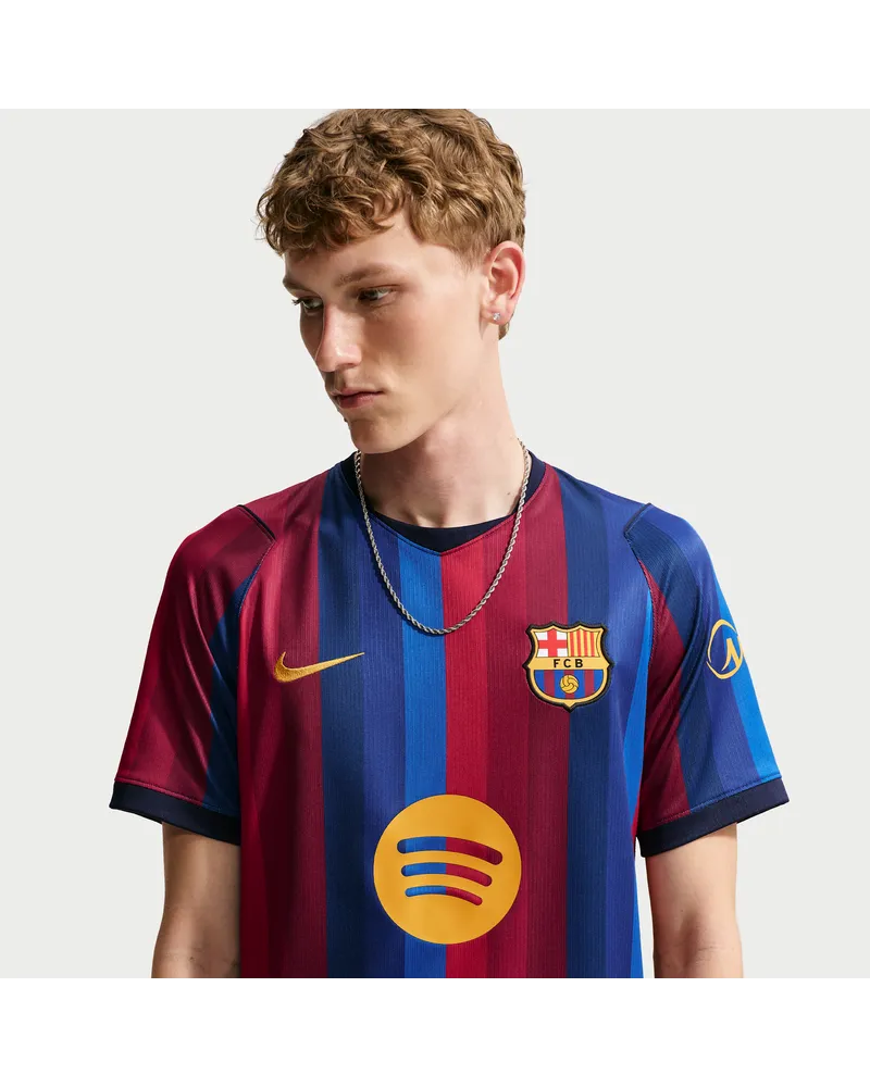 Nike FC Barcelona 2026/27 Stadium Home  Dri-FIT Replika-Fußballtrikot (Herren) - Rot Rot