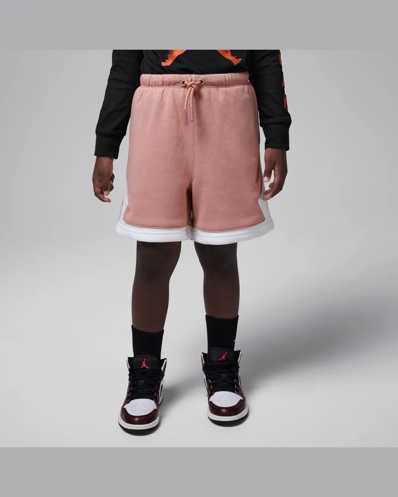 Jordan Paris Saint-Germain Brooklyn Fleece-Shorts mit Grafik (ältere Kinder) - Pink Pink