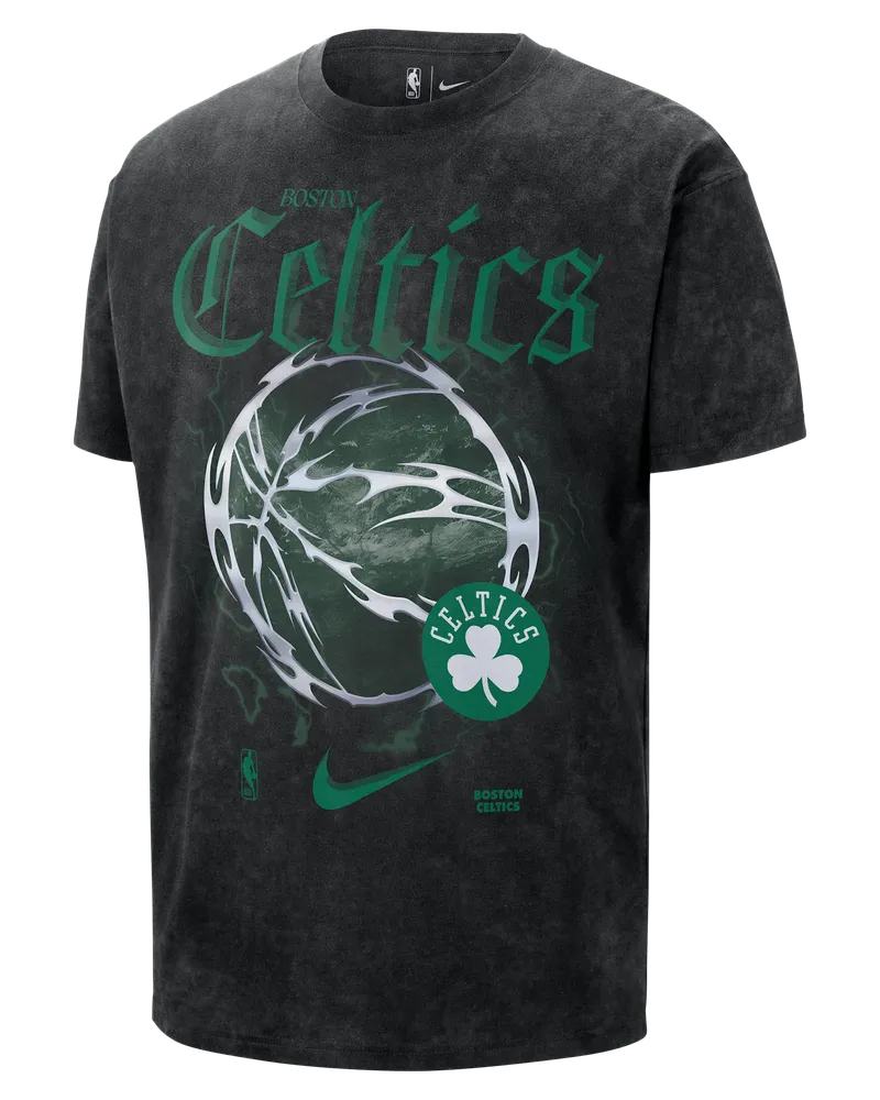 Nike Boston Celtics Courtside "Halloween"  NBA Max90-T-Shirt für Herren - Schwarz Schwarz