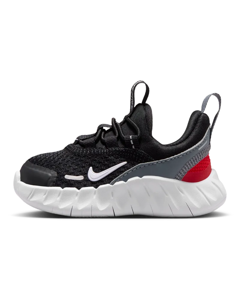 Nike Free Ride Schuh für Babys und Kleinkinder - Schwarz Schwarz