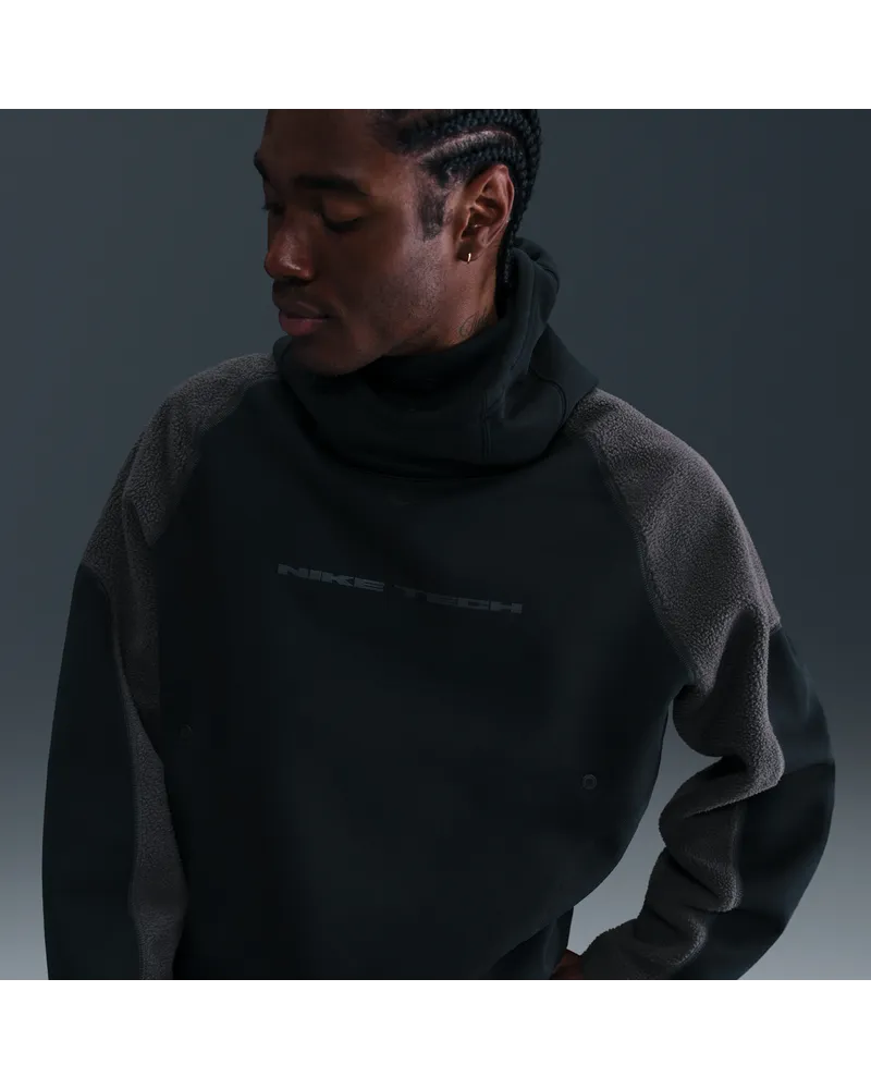 Nike Tech Boreas Oversize-Hoodie (Herren) - Schwarz Schwarz