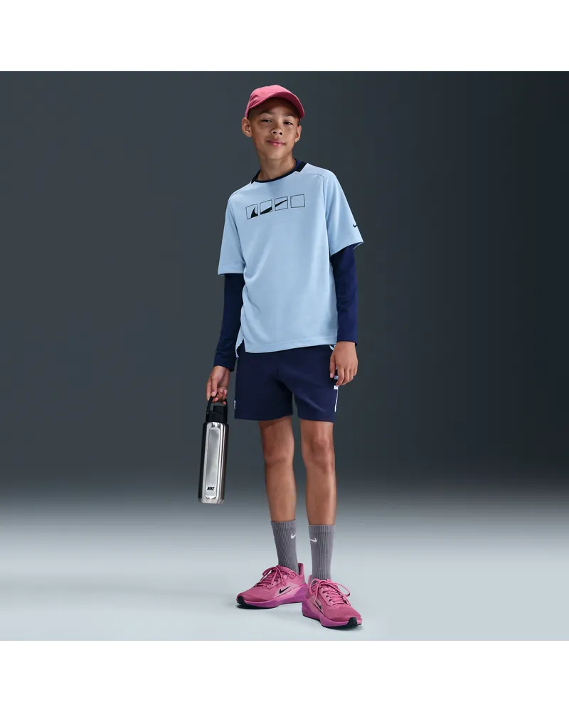 Nike Multi Dri-FIT Fleece-Shorts (ältere Kinder) - Blau Blau