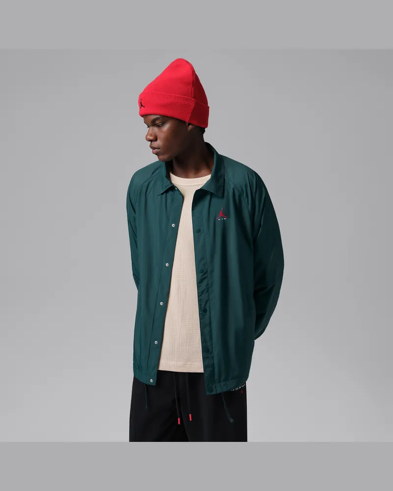 Jordan Brooklyn Coaches-Jacke (Herren) - Grün Grün