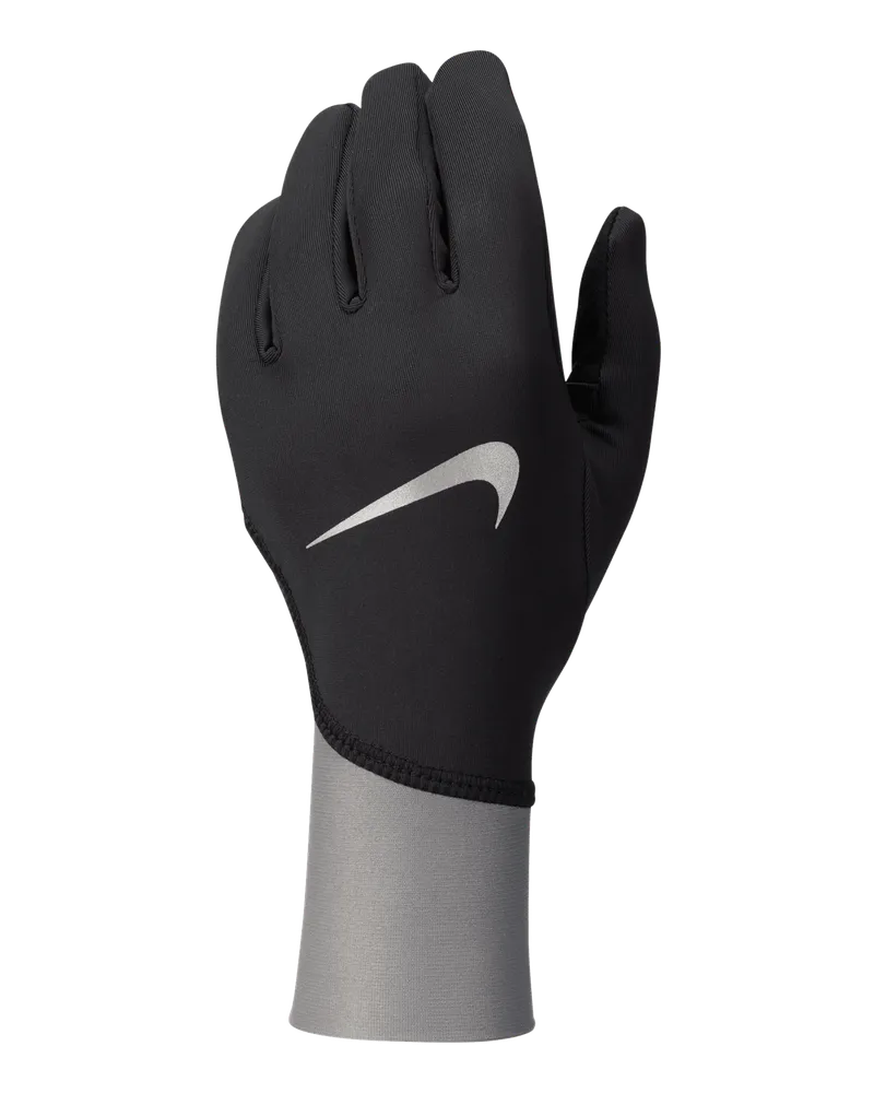 Nike Pacer Therma-FIT mittelschwere Laufhandschuhe (Damen) - Schwarz Schwarz