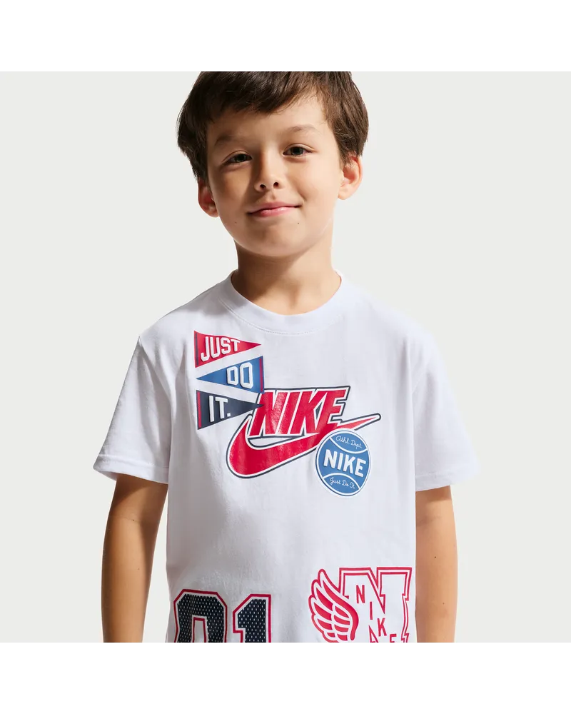 Nike Multisport-T-Shirt für jüngere Kinder - Weiß Weiß