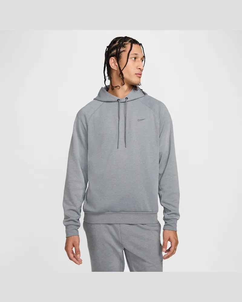 Nike Primary Fleece UV Performance Hoodie mit Dri-FIT-Technologie (Herren) - Grau Grau