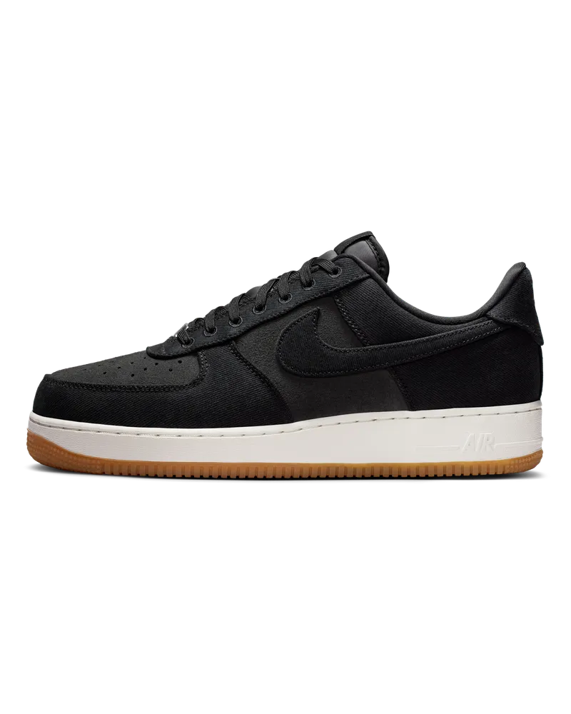 Nike Air Force 1 '07 LV8 „Denim“ Schuh (Herren) - Schwarz Schwarz