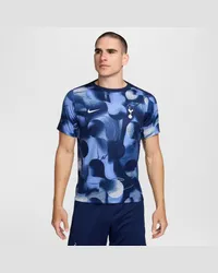 Nike Tottenham Hotspur Academy Pro  Dri-FIT Pre-Match Kurzarm-Fußballoberteil (Herren) - Blau Blau