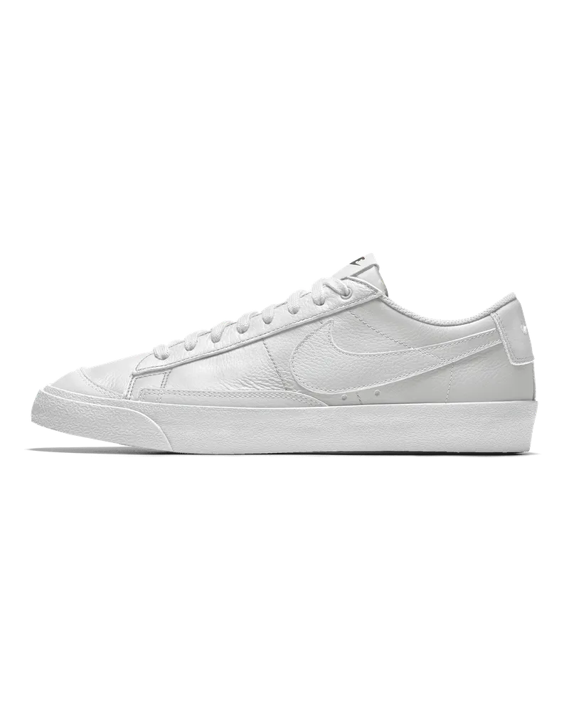 Nike Blazer Low '77 By You personalisierbarer Sneaker - Weiß Weiß