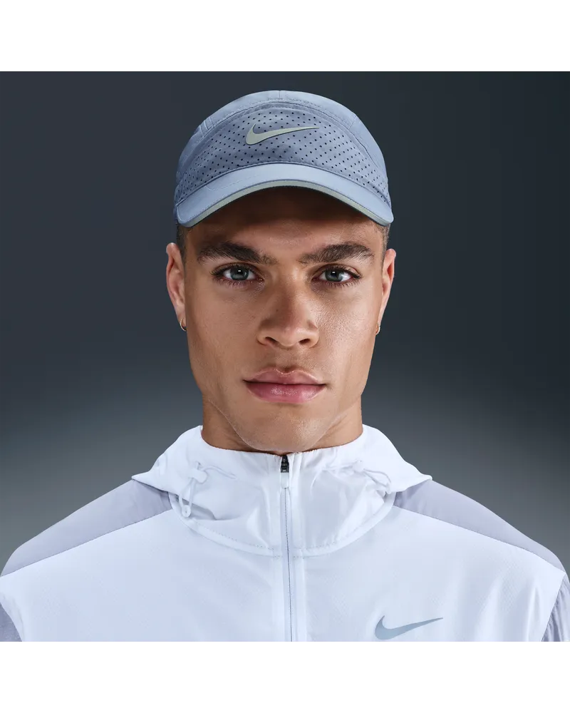 Nike Fly Dri-FIT ADV Cap mit unstrukturiertem und reflektierendem Design - Blau Blau