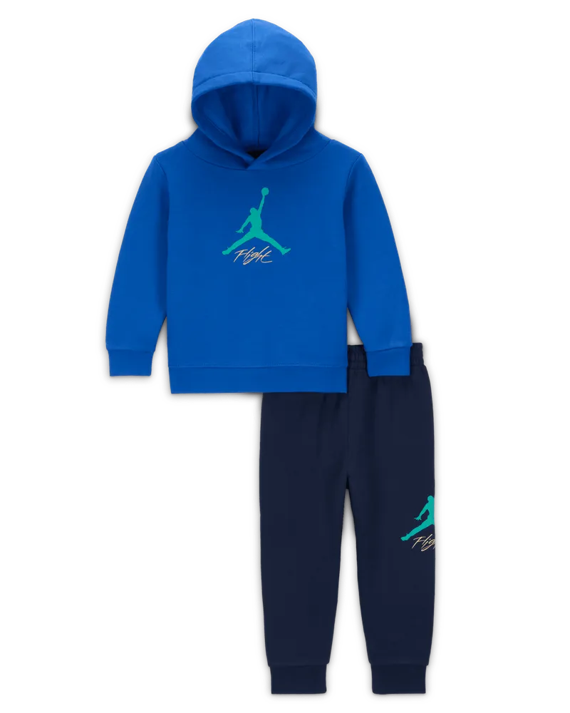 Jordan 2-teiliges MJ Baseline Pullover-Set (Babys, 12–24 M) - Blau Blau