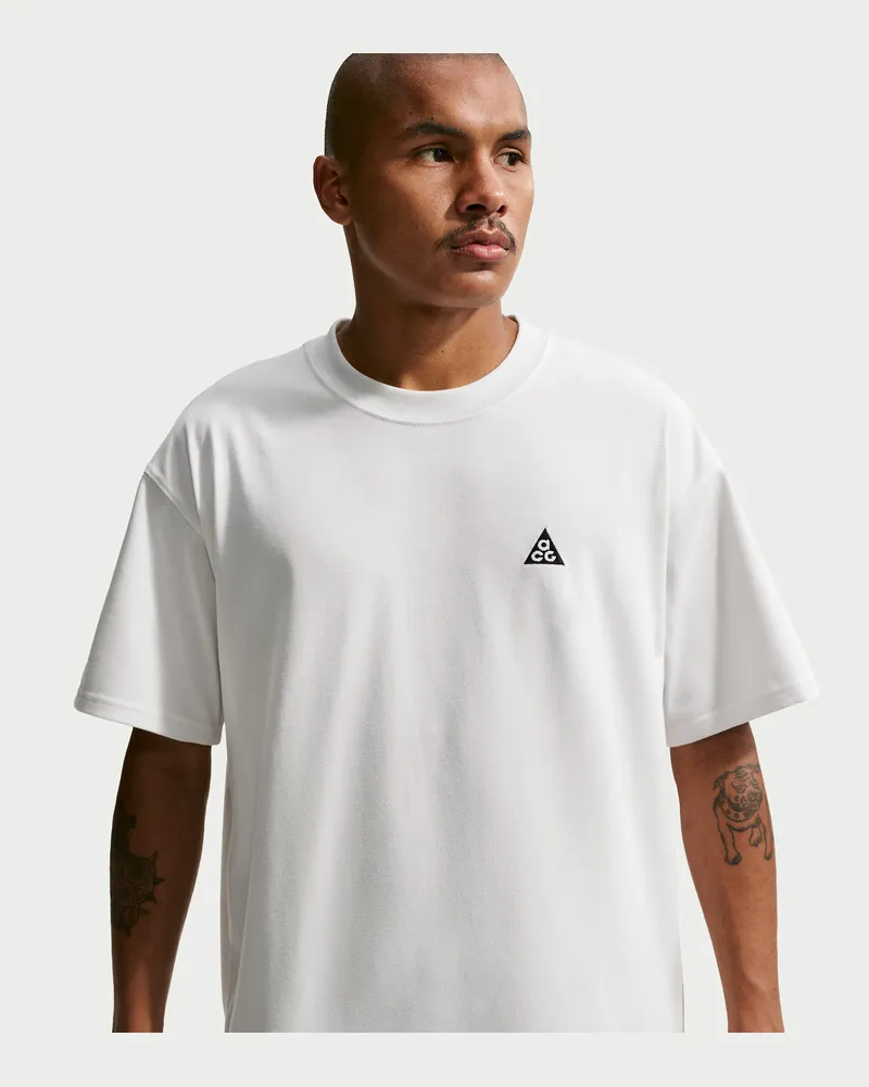 Nike ACG Kurzarm-T-Shirt - Weiß Weiß