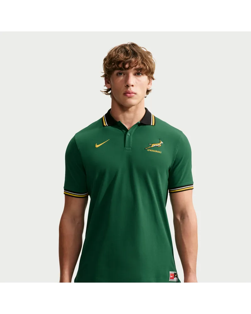 Nike Springboks Piqué-Poloshirt (Herren) - Grün Grün