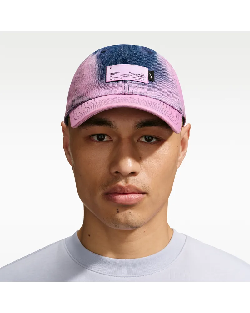 Nike Club unstrukturierte Maler-Cap aus Denim - Blau Blau