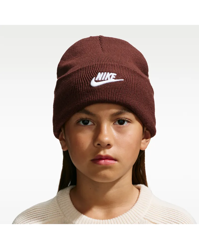 Nike Peak Beanie (ältere Kinder) - Lila Lila
