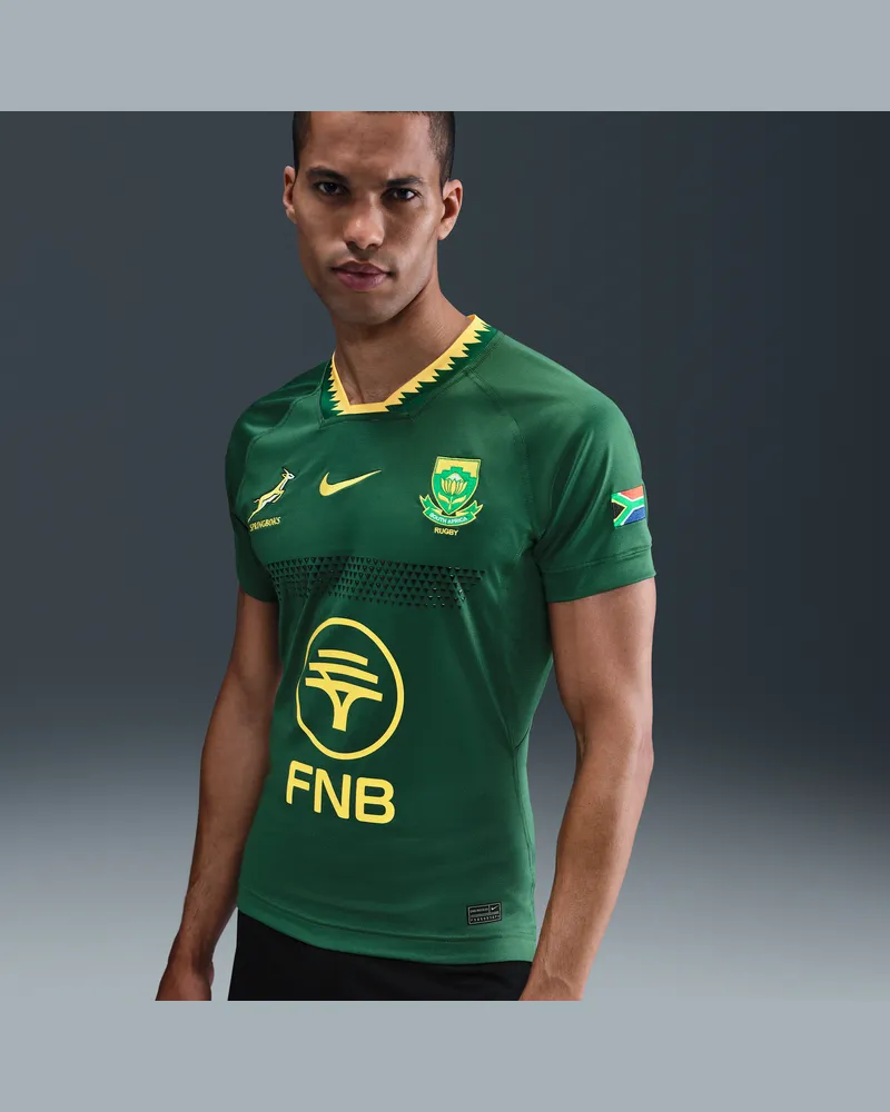 Nike Springboks 2025/26 Match Home  Rugby Authentic Trikot (Herren) - Grün Grün