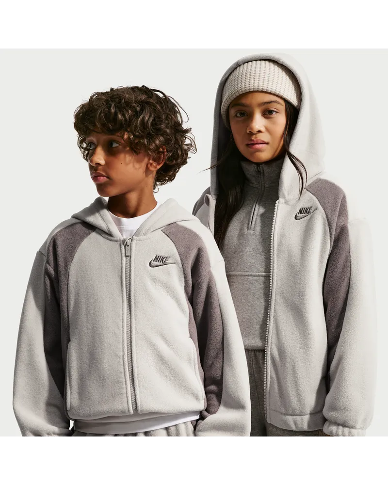 Nike Club Fleece Winterized Kapuzenjacke (ältere Kinder) - Braun Braun