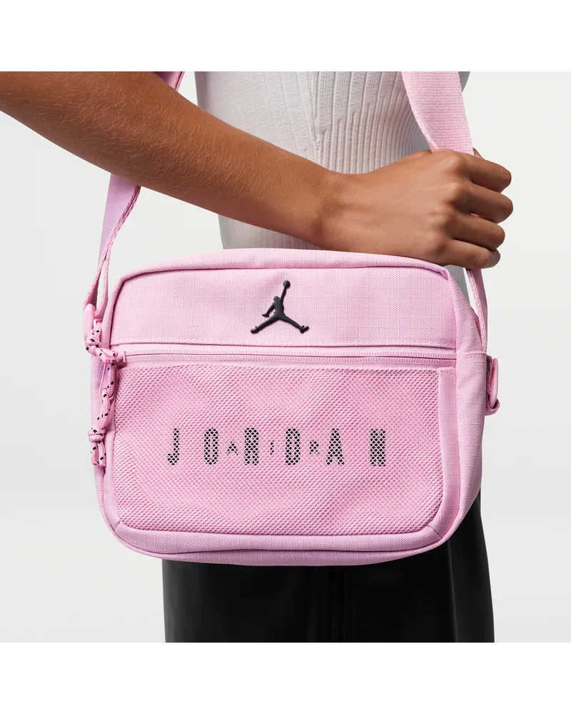 Jordan Blacktop Schultertasche (3,6 l) - Pink Pink