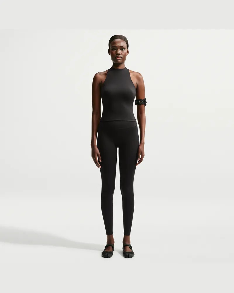 Nike SKIMS Matte Leggings mit 74 cm hohem Bund (Damen) - Schwarz Schwarz