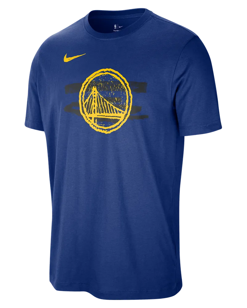 Nike Golden State Warriors Courtside  NBA T-Shirt (Herren) - Blau Blau