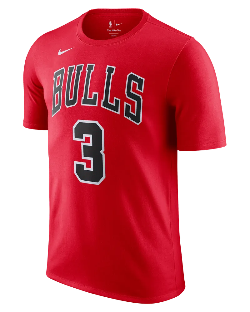 Nike Chicago Bulls  NBA-T-Shirt für Herren - Rot Rot