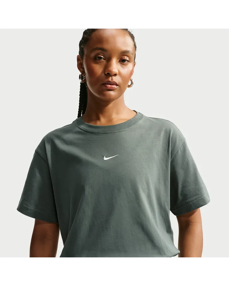 Nike Classic Oversize-T-Shirt (Damen) - Grün Grün